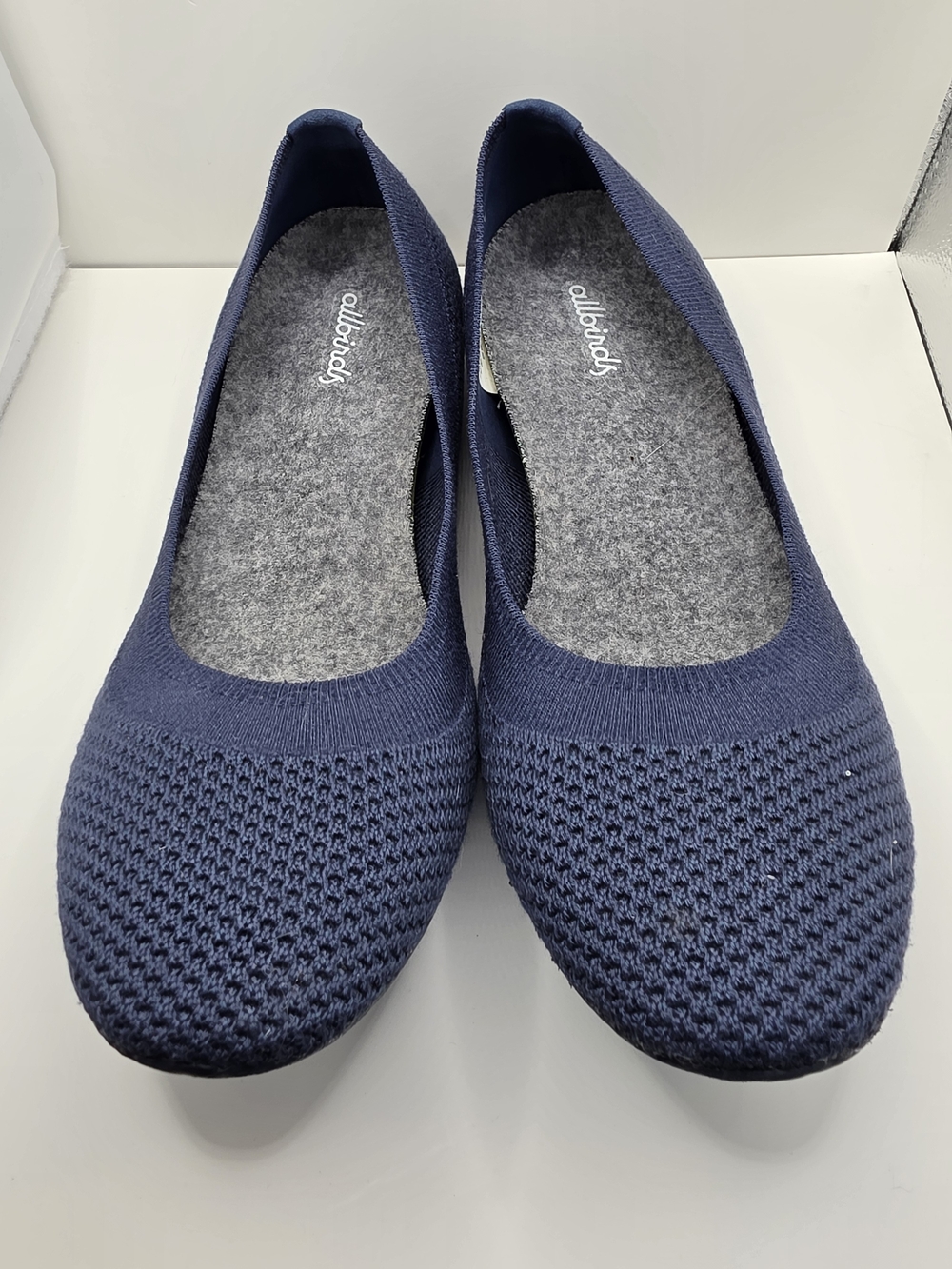 Allbirds Women’s Navy Wool Knit Flats